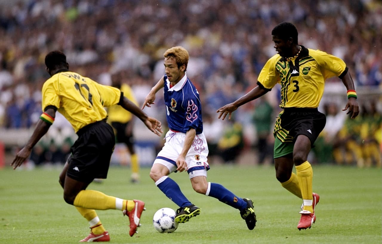 Jamaica ha participado en un Mundial de Fútbol en Francia 98 quedando eliminado en fase de grupos obteniendo una victoria ante Japón.