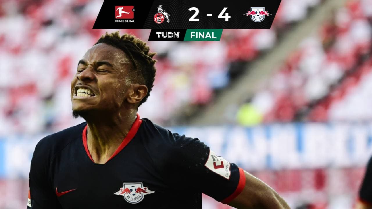 Leipzig vuelve a mostrar su poderío y golea a Koln de visita