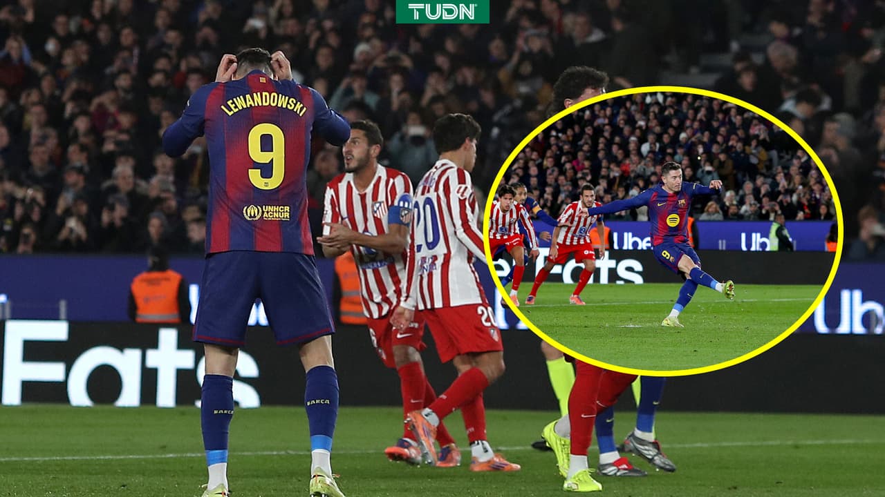 ¡Lewandowski erra penal a lo Chicharito y todo Barcelona suspira!