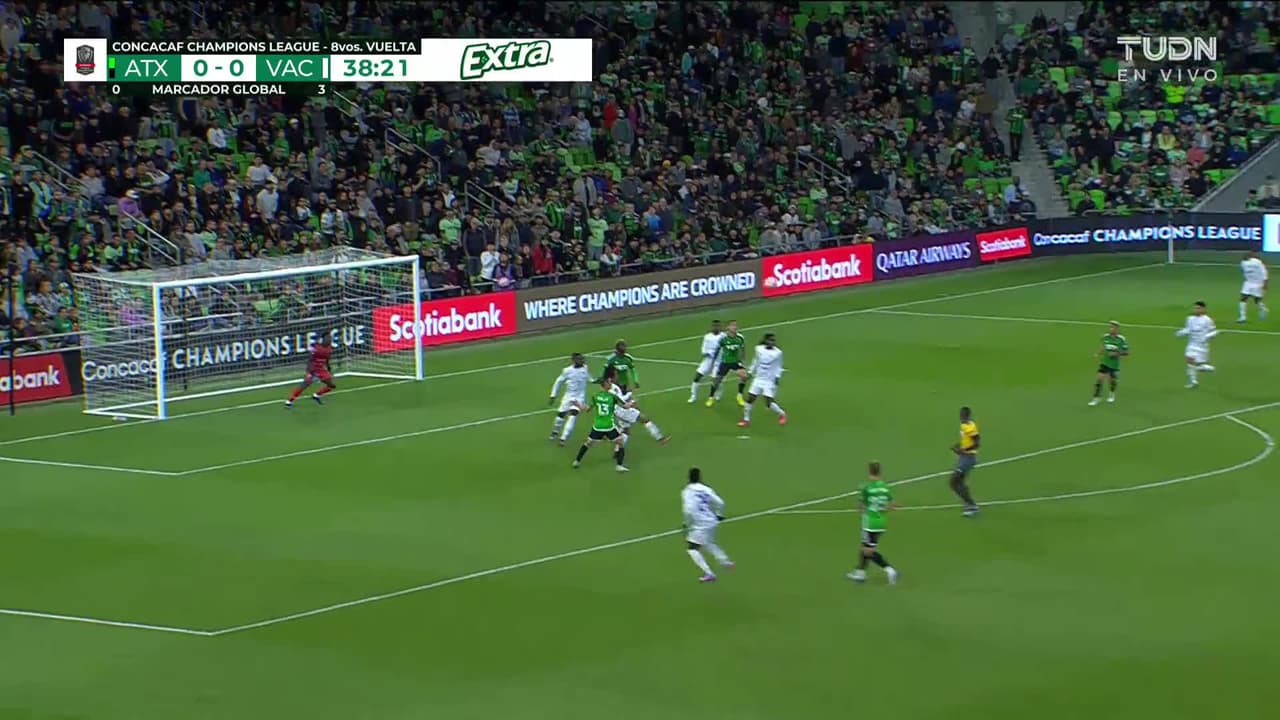 ¡TIRO ATAJADO! disparo por Sebastián Driussi.