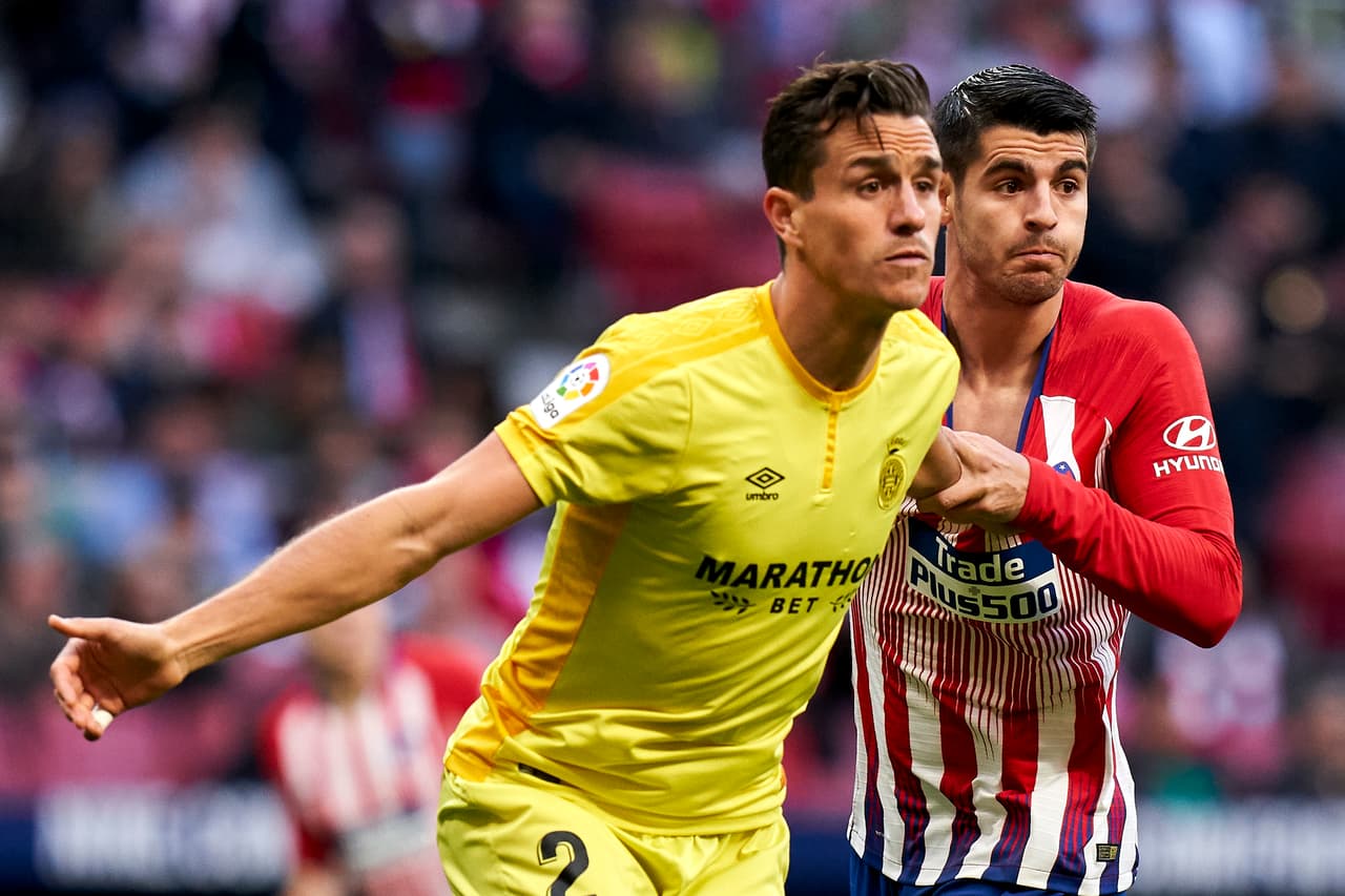 En el ataqye de los locales estuvo todo el partido Álvaro Morata, que tuvo un duelo difícil con el colombiano Bernardo Espinosa.