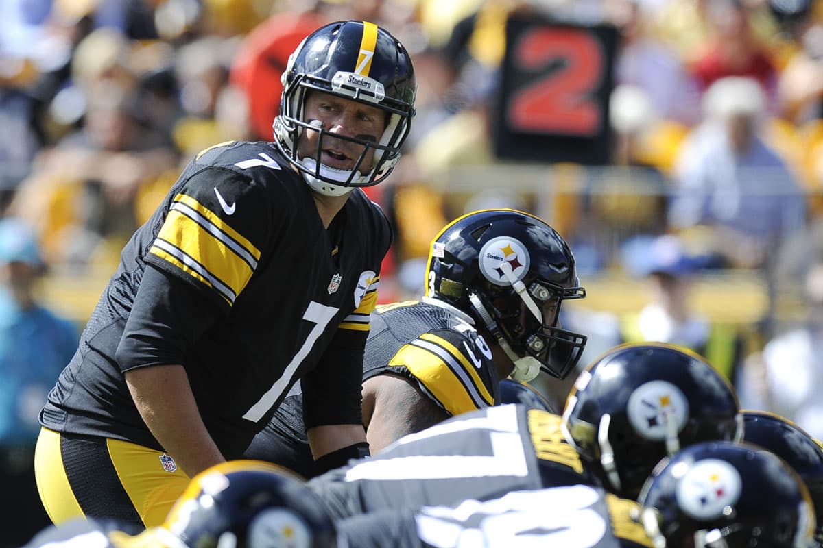 El ‘Big Ben’ estuvo implacable el domingo contra los San Francisco 49ers, al registrar tres pases de anotación, 21 aciertos de 27 intentos y una ganancia de 369 yardas, desempeño que justificó el escandaloso 43-18 que los suyos le endosaron a los “niners”.