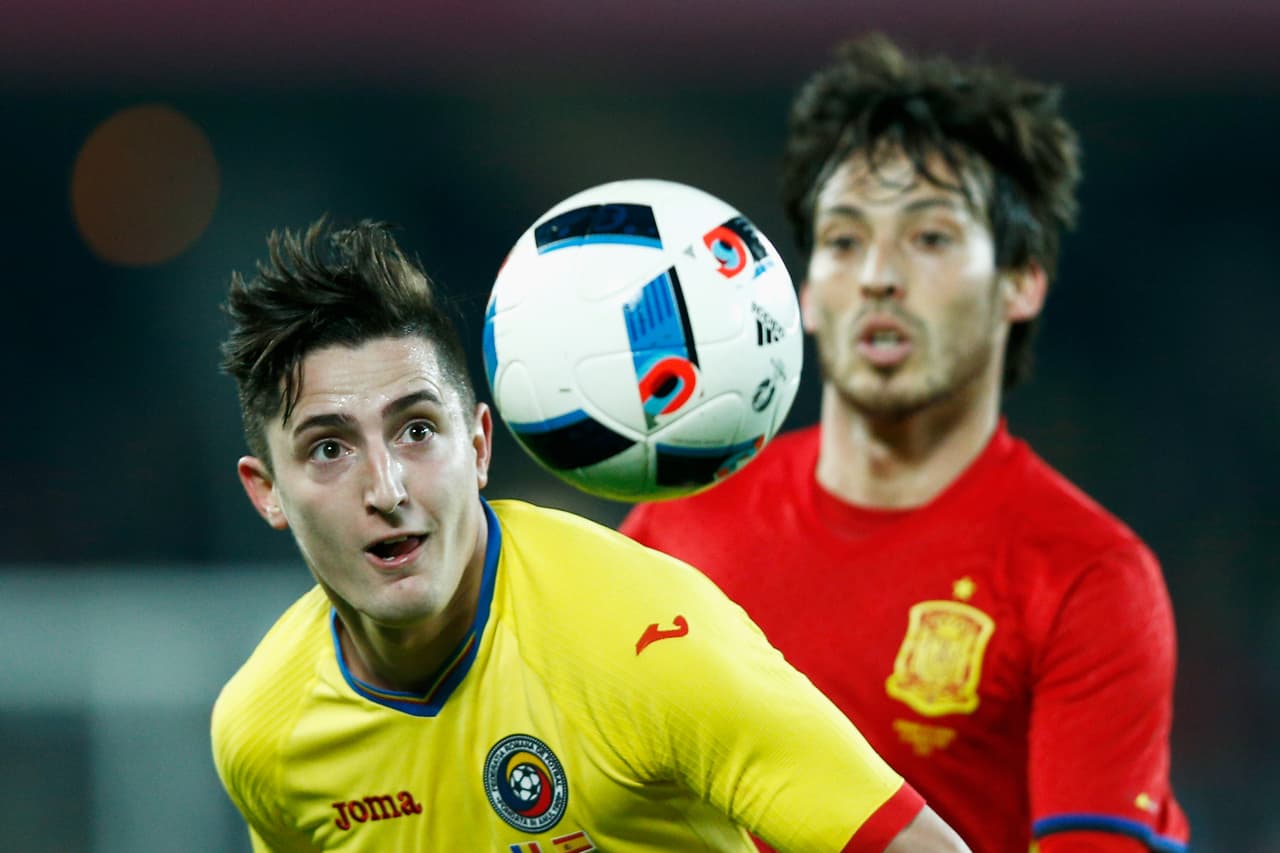 España empata en amistoso con Rumanía