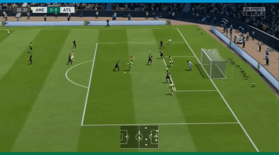 El América, a manos de Cáceres, vence por dos goles a el Atlas comandado por Acosta. Esta es la tercera victoria consecutiva de las Águilas en la eLiga MX.