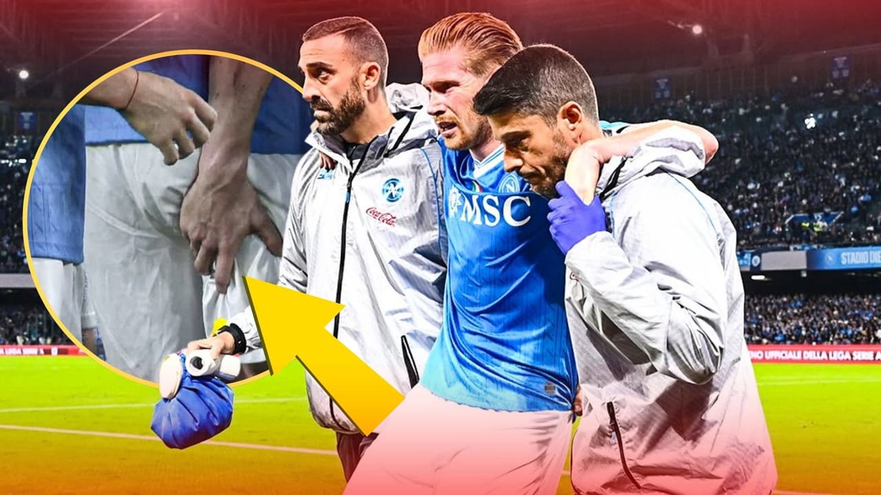 ¿Se pierde el Mundial 2026? De Bruyne sufre grave lesión con Napoli