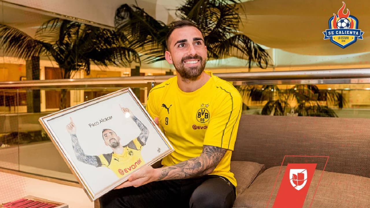 ¡Se lo quedaron! Borussia Dortmund compra en forma definitiva a Paco Alcácer