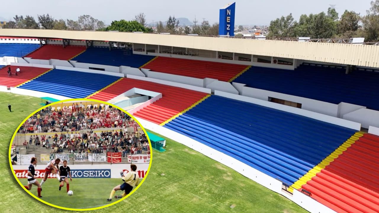 Rehabilitan el histórico Estadio Neza 86 rumbo a la Copa Mundial 2026