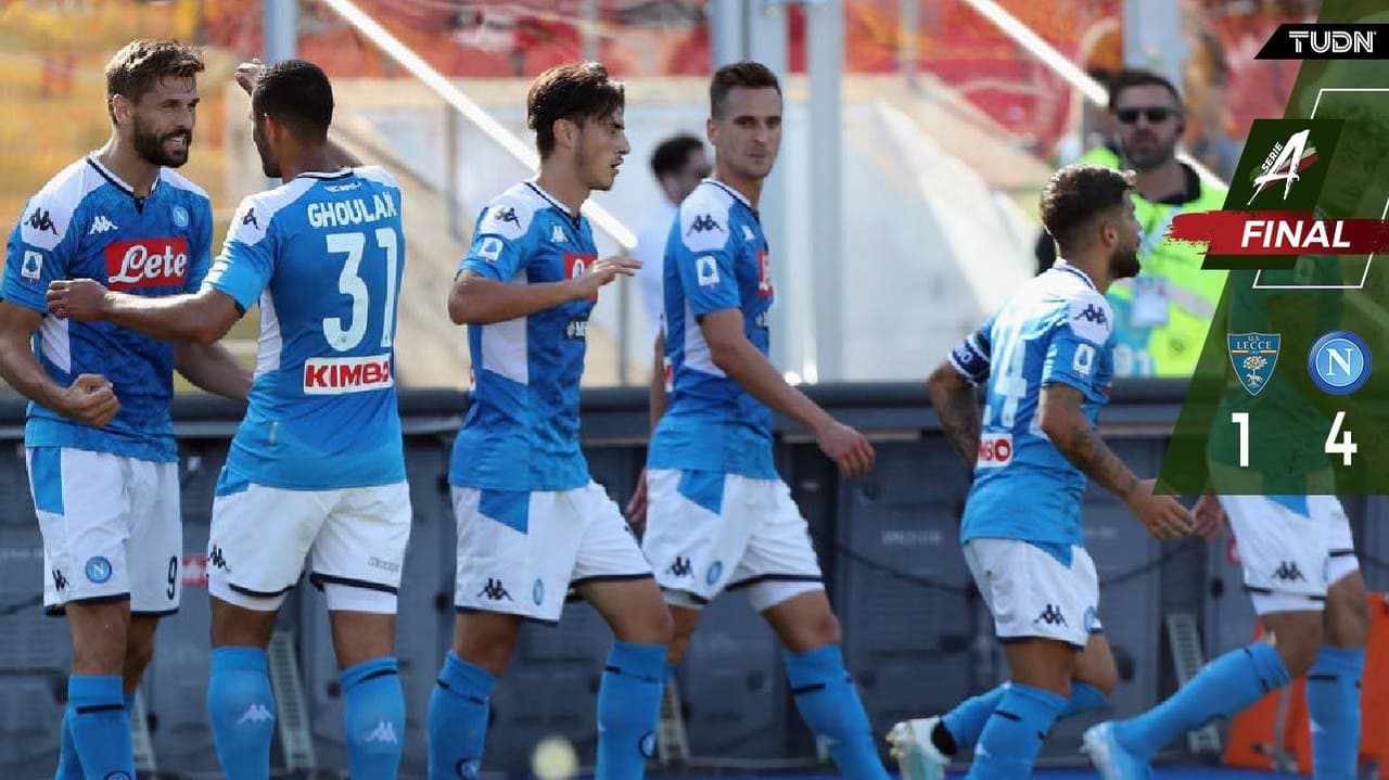 Con el Chucky 17 minutos, el Napoli superó al Lecce