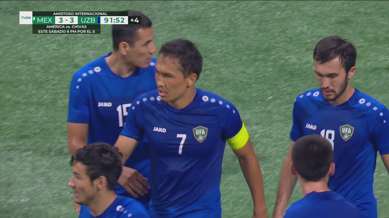 ¡Uzbekistán lo empata con golazo de Shukurov en colaboración de Ochoa!