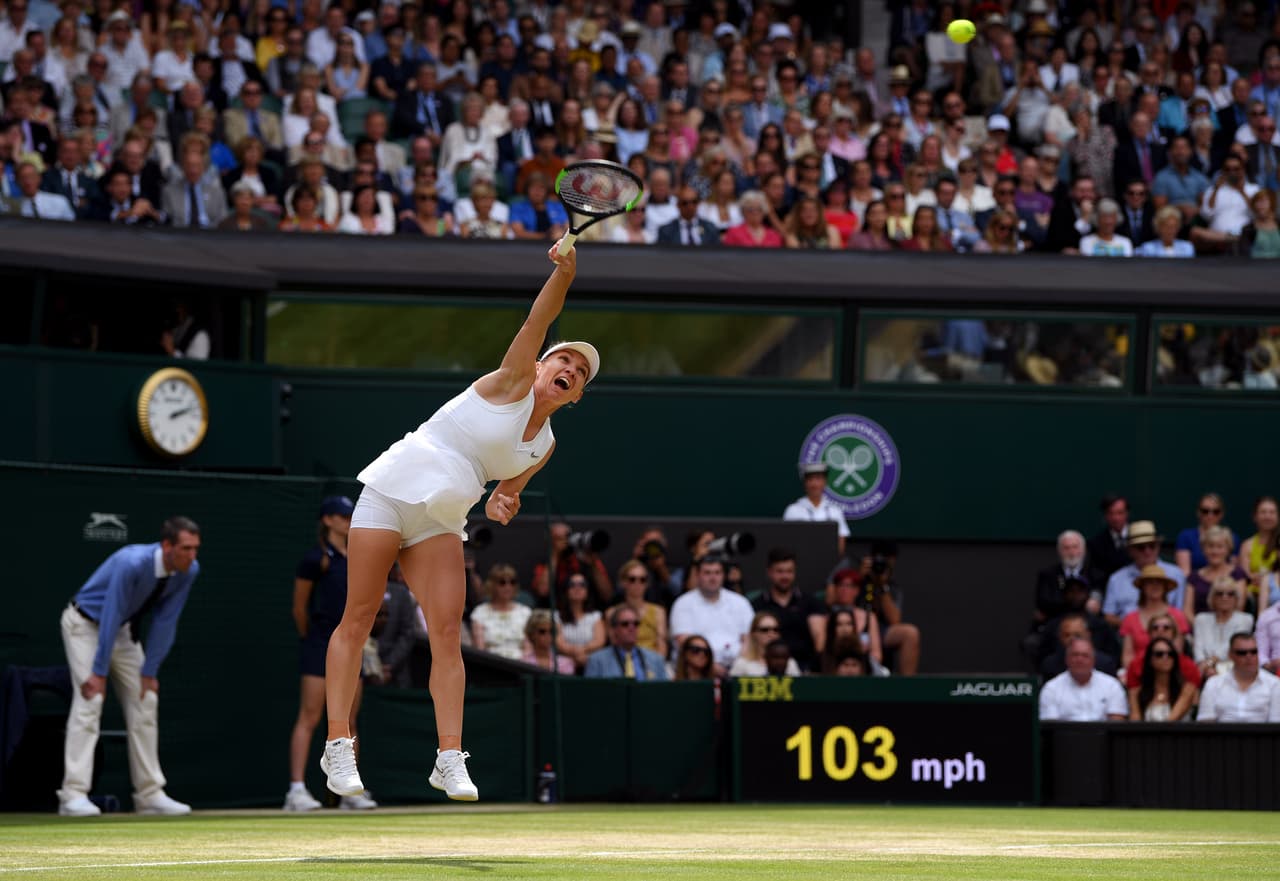 Sin embargo, a base de esfuerzo y dedicación, Halep comenzó a dañarle las aspiraciones a la estadounidense.