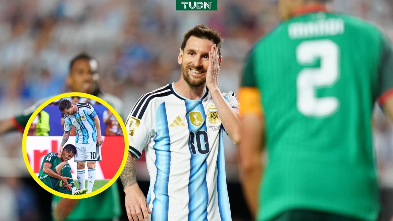 Messi se salva de la roja y hace historia