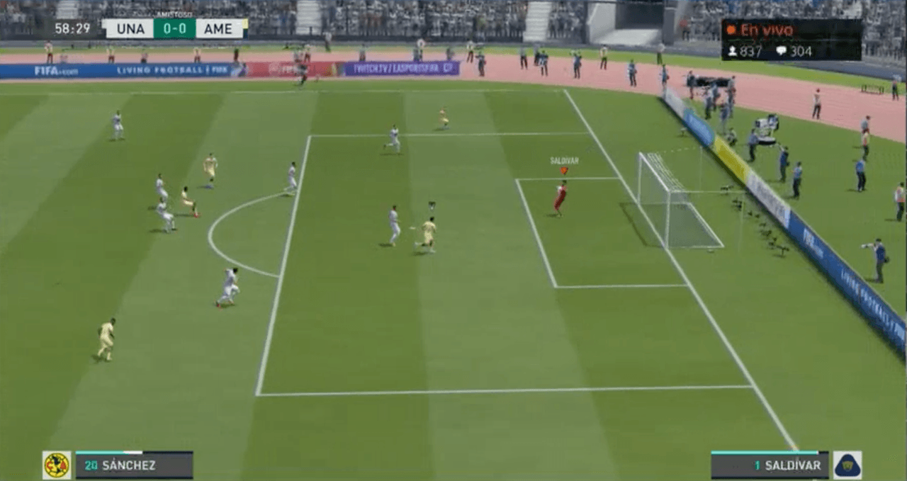 Un medio tiempo sin goles, pero en la parte complementaria cayeron cuatro y tres de esos fueron para el equipo comandado por Santiago Cáseres.