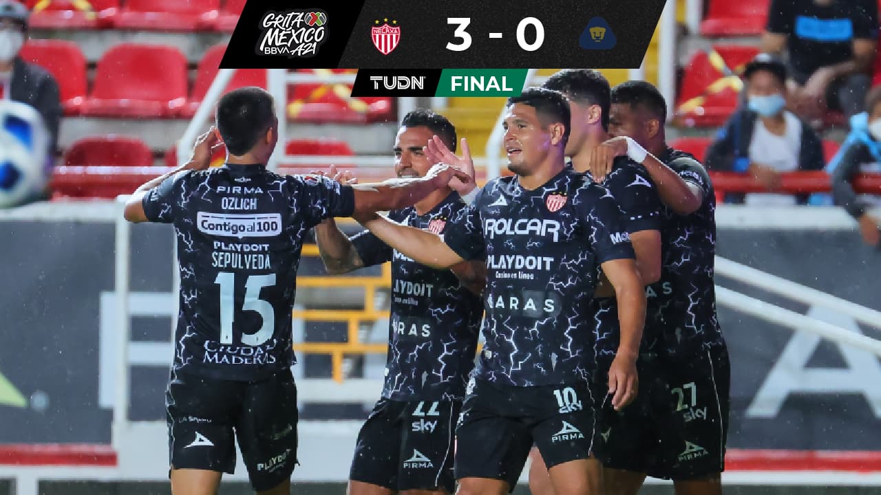 ¡Necaxa vuelve a ganar en casa! Les caen 'Rayos' a los Pumas