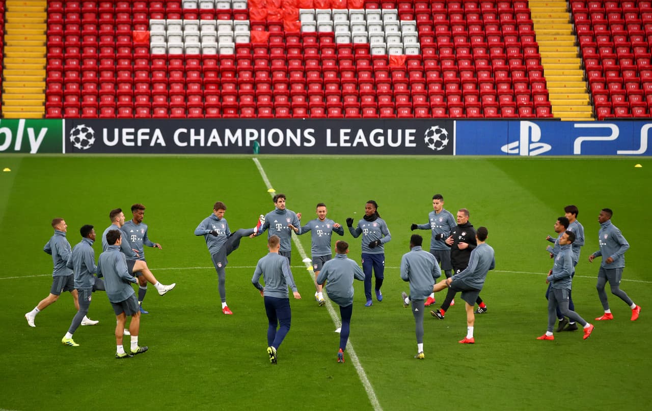 Bayern Munich cuenta con todas sus figuras para su visita a Liverpool en el juego de ida de los Octavos de final de la Champions League en una de las llaves más cerradas en esta instancia.