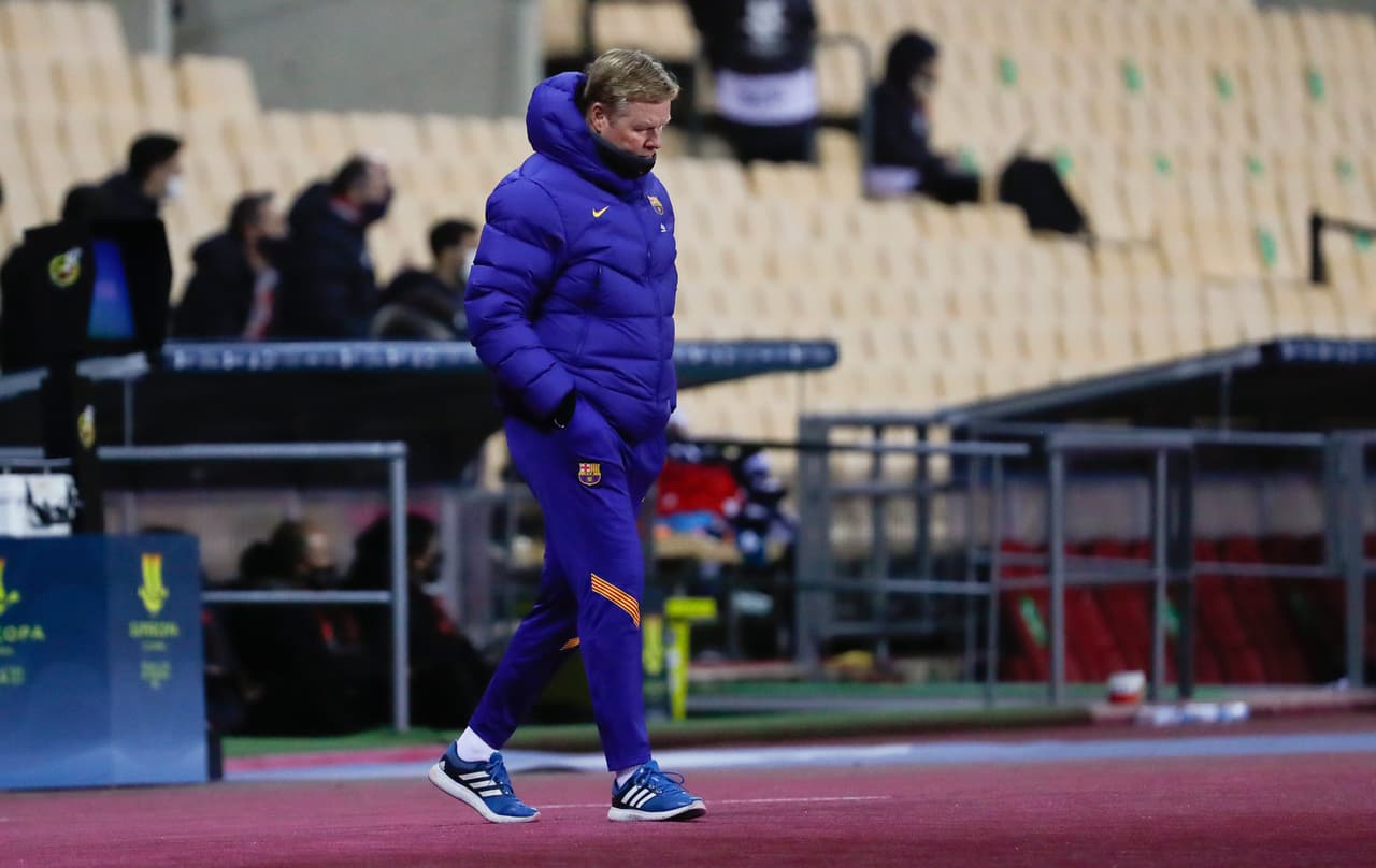 Koeman asegura que el Barcelona "no está para ganar muchas cosas"