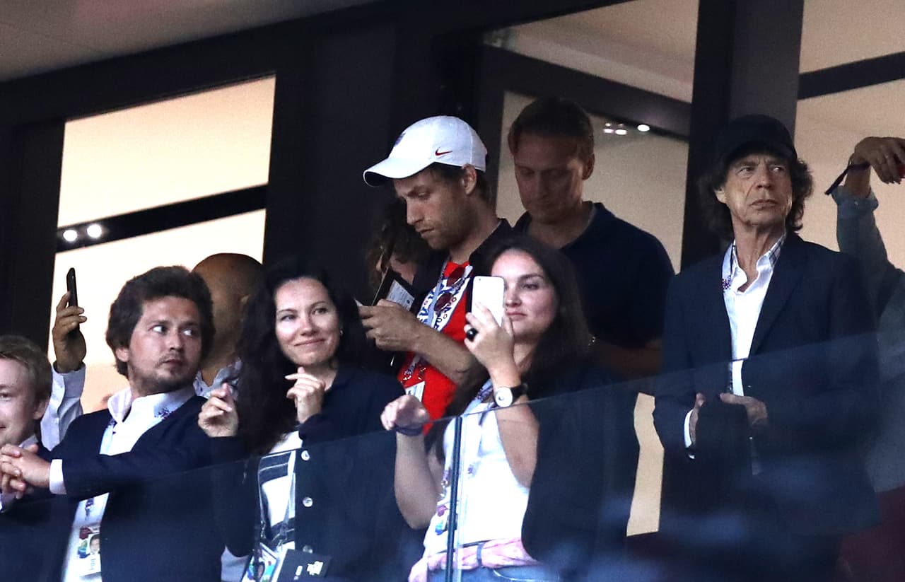 Las cámaras vieron por primera vez a Jagger en Rusia 2018 en el partido de semifinal entre Bélgica y Francia, que clasificó a la final. Aún así, el artista no había hecho público su apoyo a ninguno.