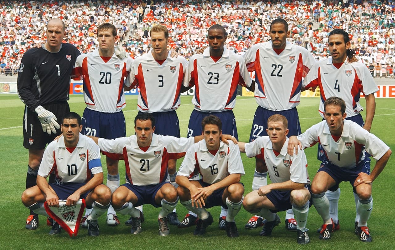 El del 2002 era un Team USA que jugaba con tres centrales.