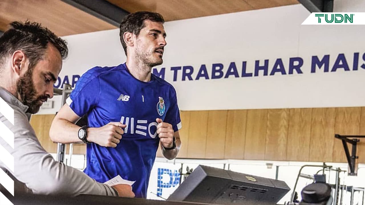 Casillas vuelve a entrenar seis meses después de su infarto

