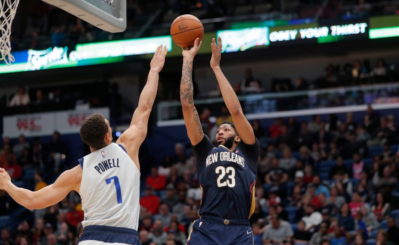 Con 48 puntos de Anthony Davis ganaron los New Orleans Pelicans 114-112 a los Dallas Mavericks.