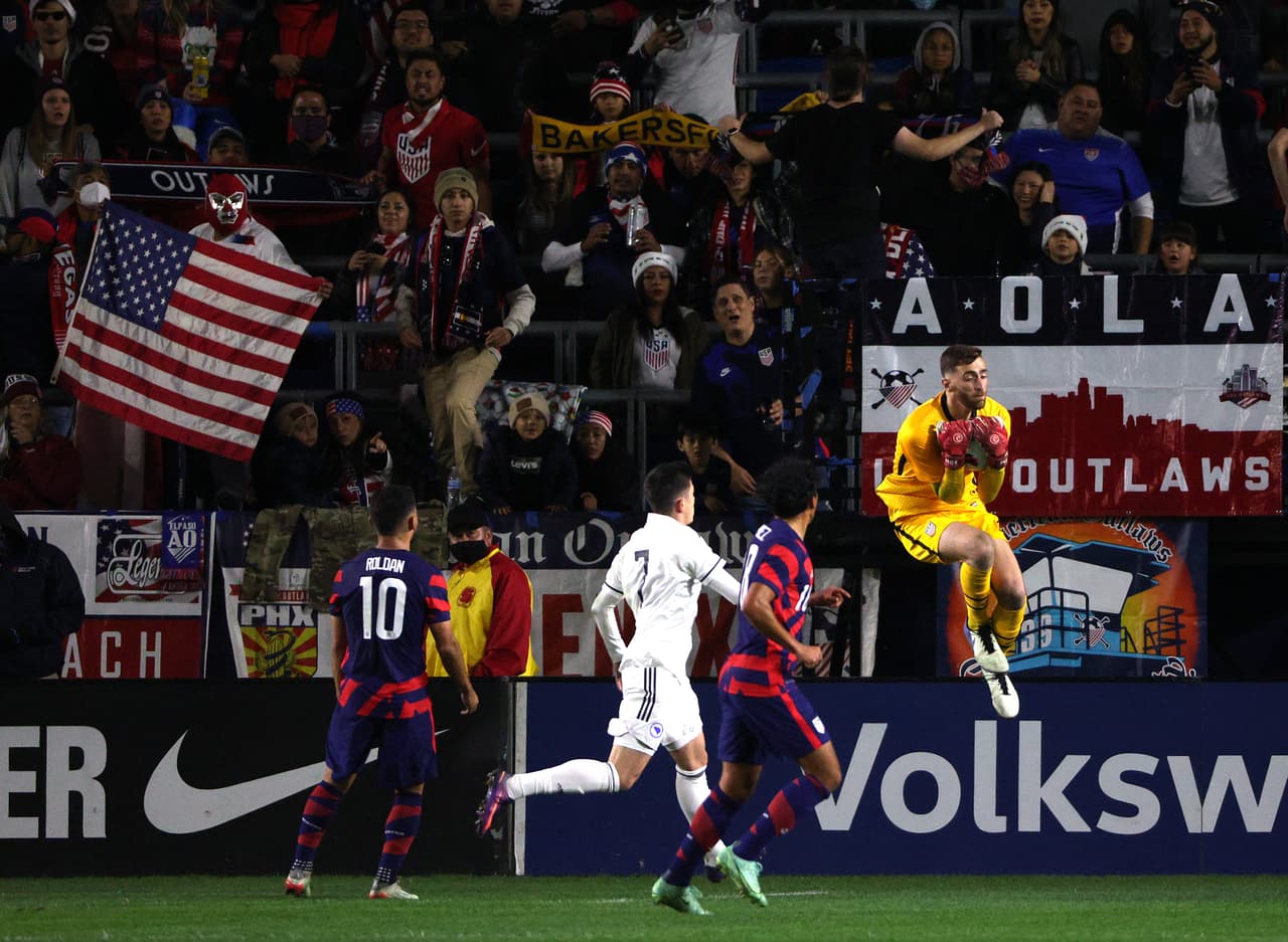 Matt Turner salió como arquero titular del Team USA.