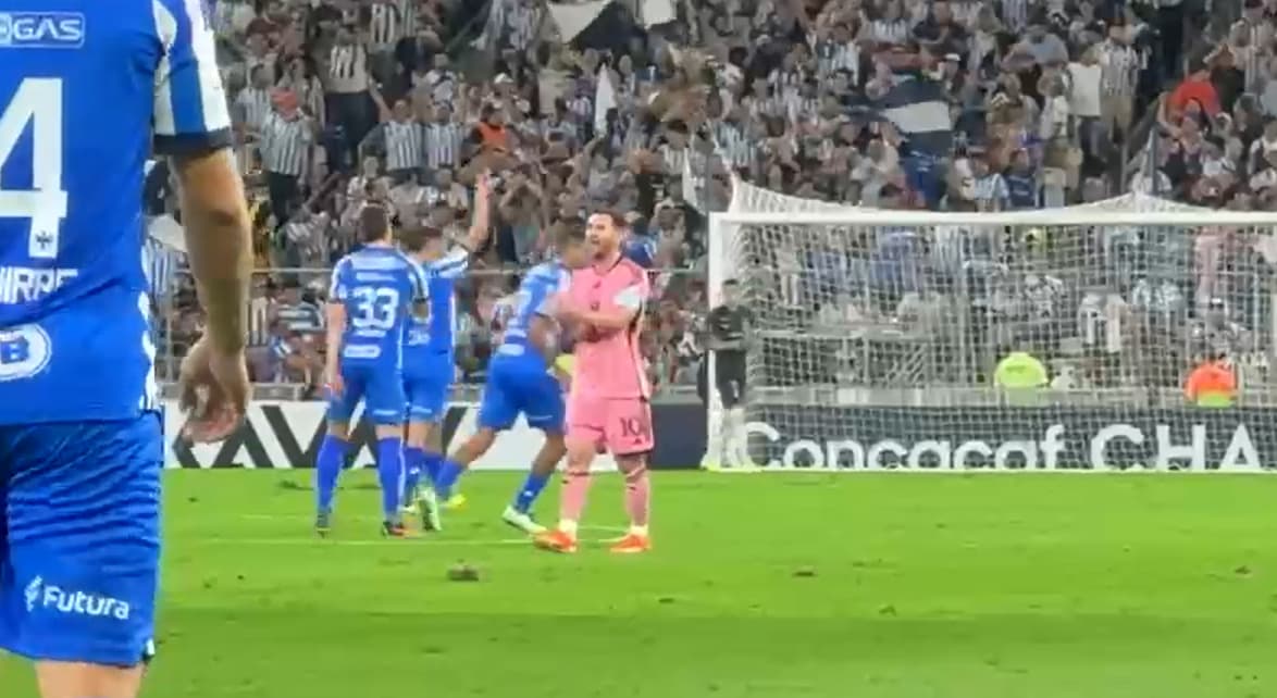 No lo podía creer... Messi quedó frió con el gol de Rayados