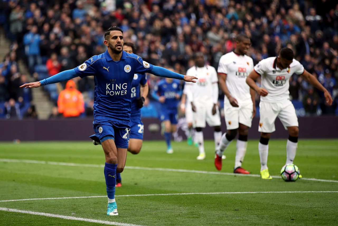 El argelino Riyad Mahrez saldría del Leicester City en Inglaterra para ser el ilustre refuerzo de Roma de Italia.