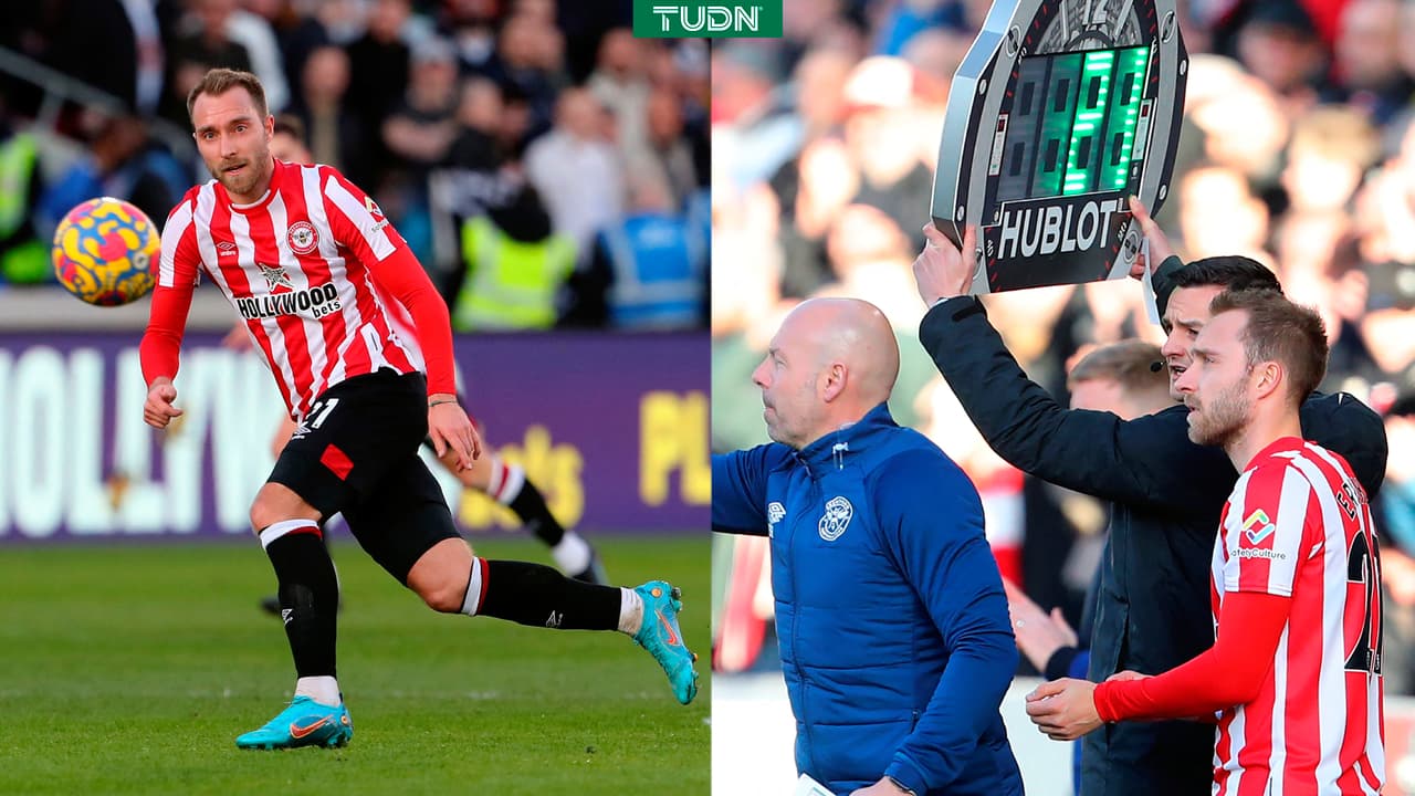 ¡Qué alegría! Christian Eriksen vuelve a jugar tras 259 días