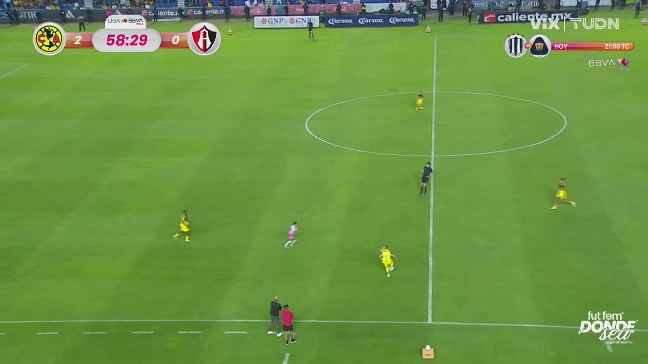 ¡No puede ser! América la tuvo pero dos veces la mandaron al poste, Atlas se salva