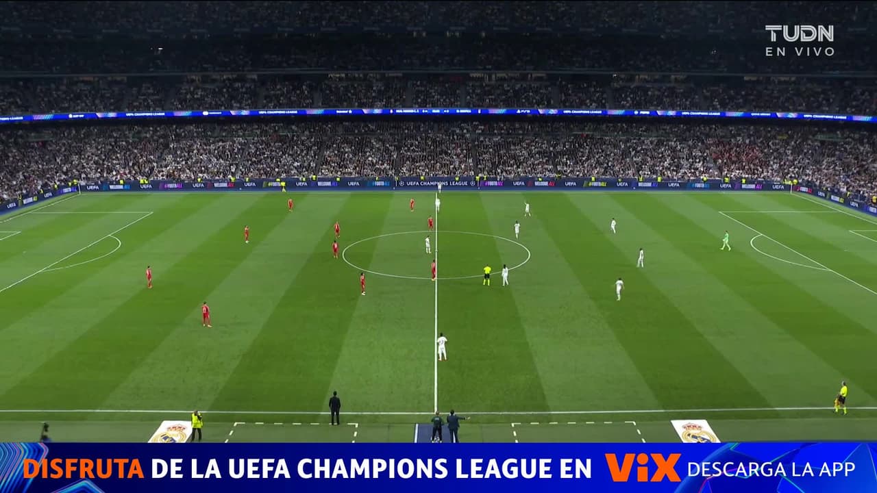 ¡Arranca el partido! Real Madrid vs Benfica, Play-Offs de Vuelta de la Champions League