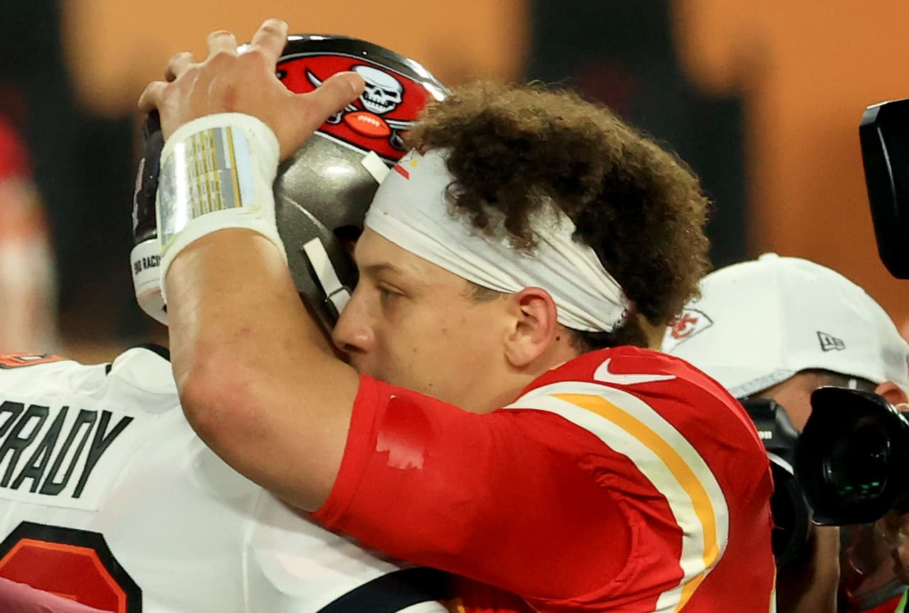 Los récords que sumaron Brady y Mahomes en el Super Bowl LV