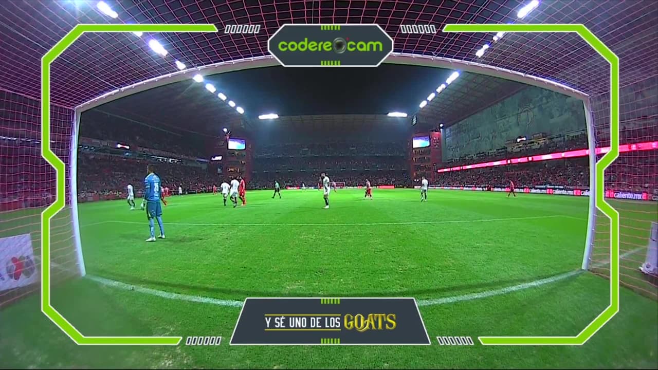 ¡GOL!  anota para Toluca. Alexis Vega