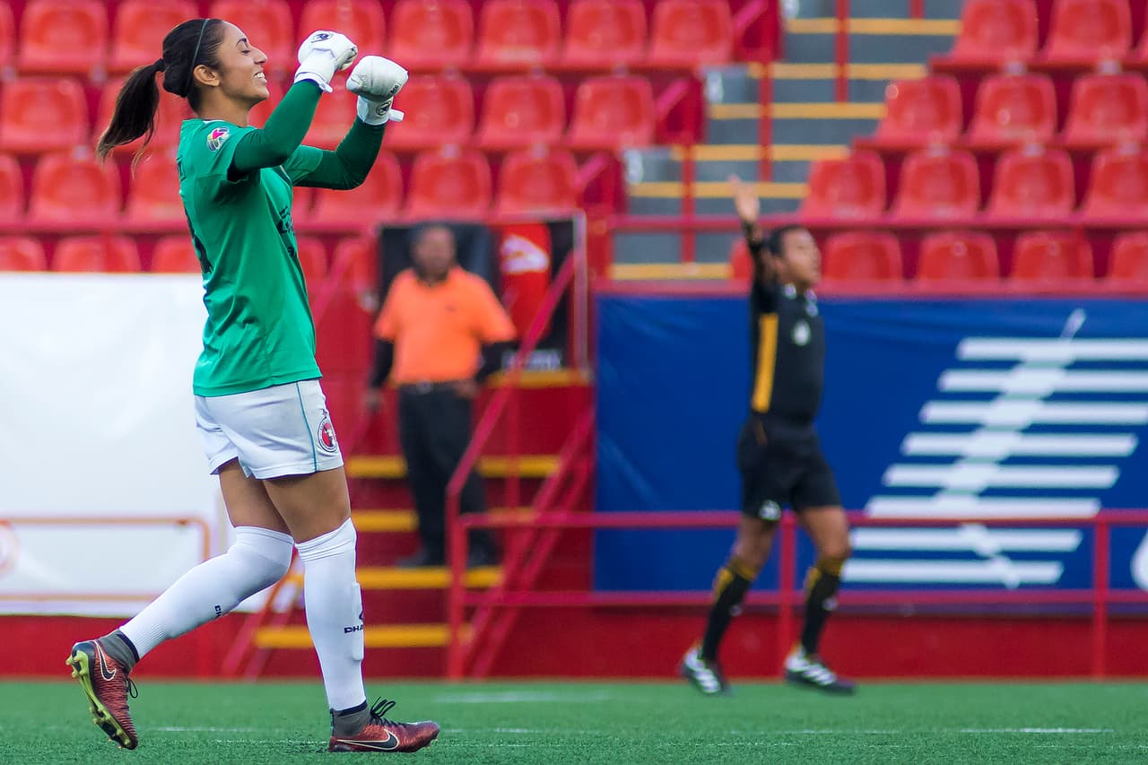 Tijuana, Baja California,16 de julio de 2018. , durante el partido de la jornada 1 del torneo Apertura 2018 de la Liga MX Femenil, entre los Xolos de Tijuana y los Pumas de la UNAM, celebrado en el estadio Caliente. Foto: Imago7/Alejandro Gutiérrez Mora