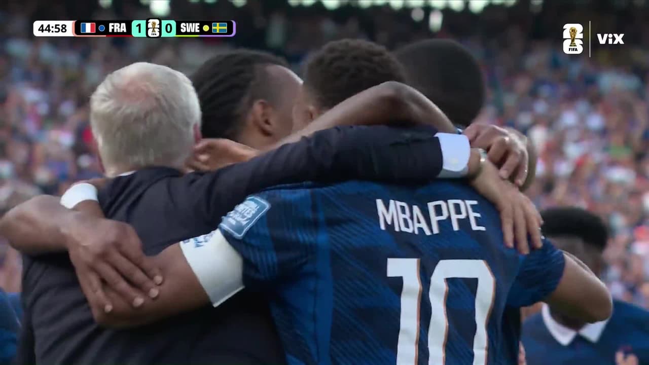 ¡Golazo brutal de Mbappé! Enorme jugada para poner el 1-0 en el marcador