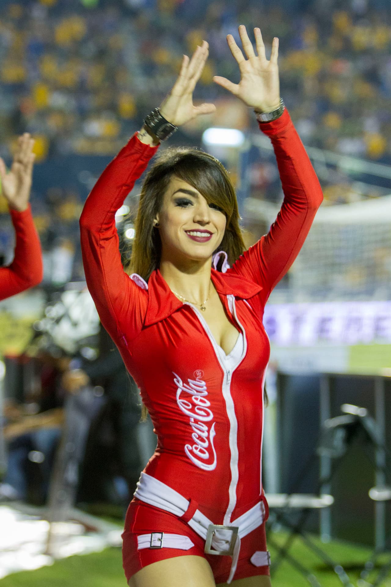 La belleza de las porristas en la ida de las semifinales del Apertura 2015 de la Liga MX