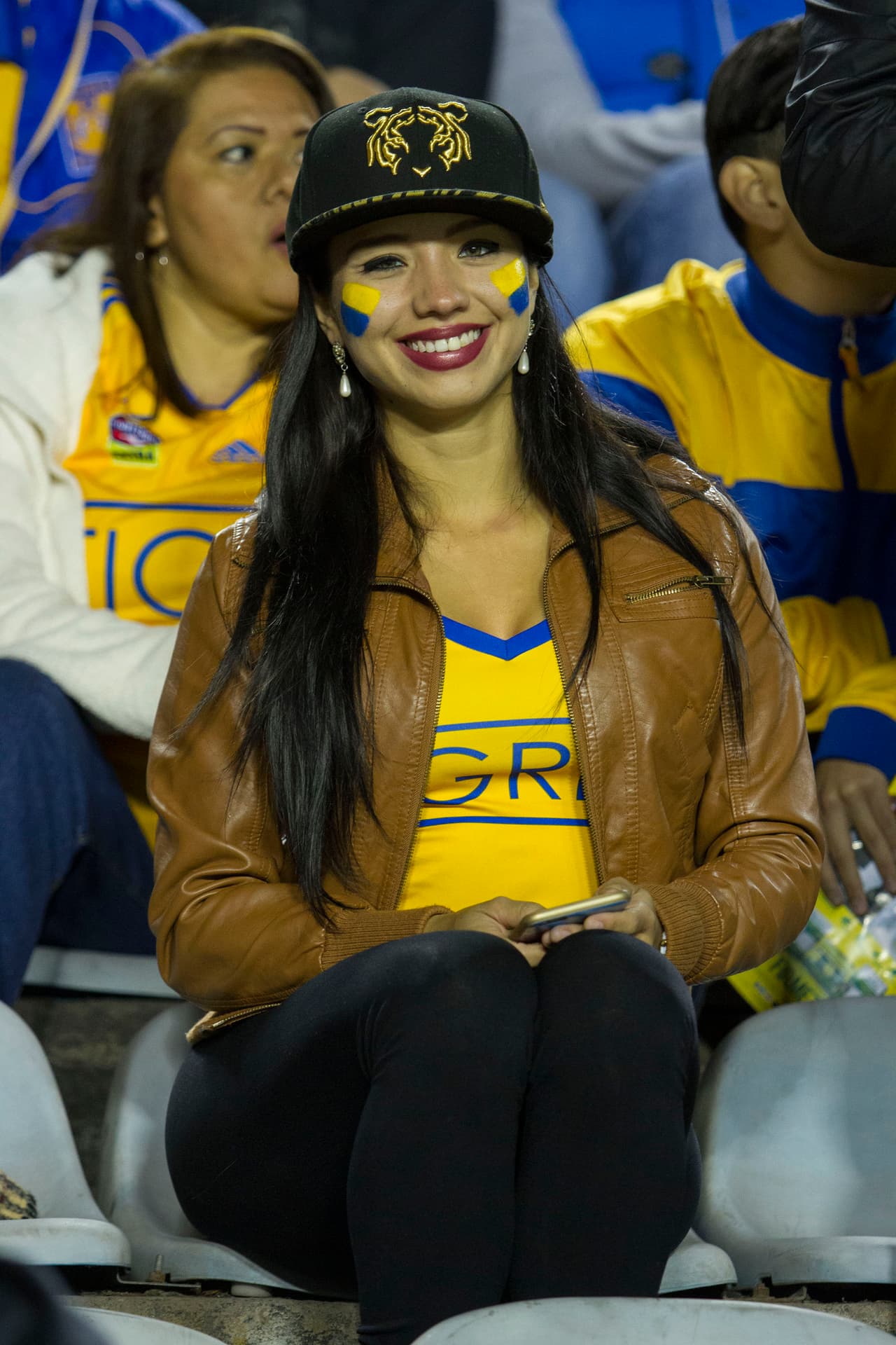 La belleza de las porristas en la ida de las semifinales del Apertura 2015 de la Liga MX