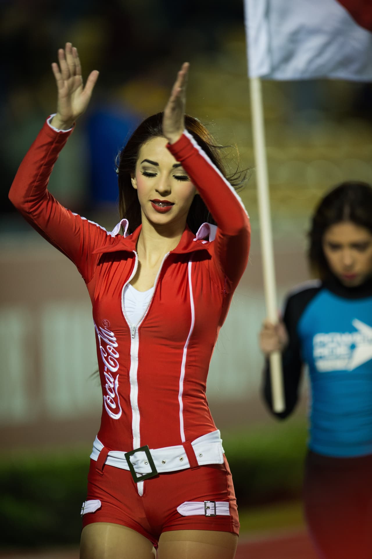 La belleza de las porristas en la ida de las semifinales del Apertura 2015 de la Liga MX