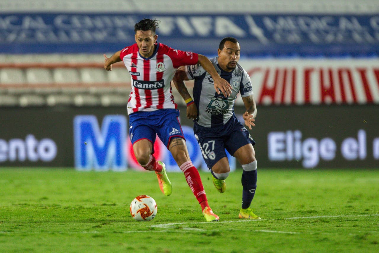 Atlético San Luis sufre en su visita a los Tuzos y con Hat Trick de Victor Dávila el Pachuca vence 3-1 a los potosinos.