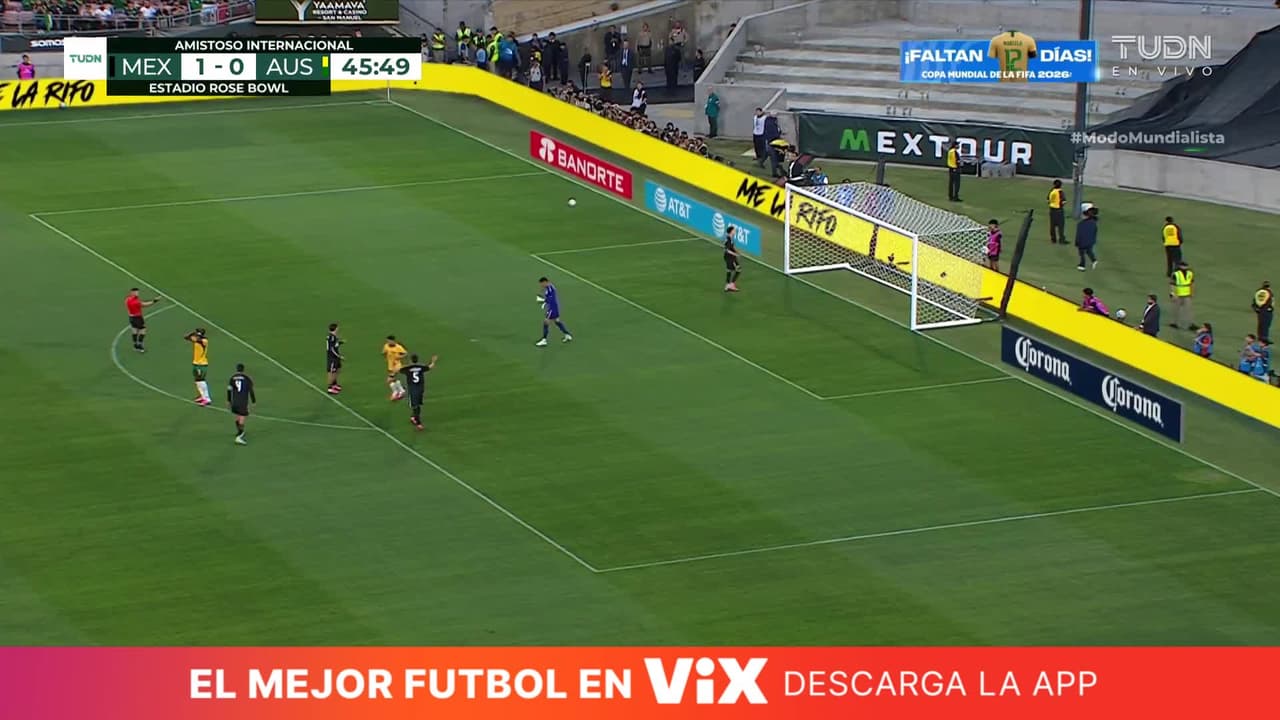 ¡Mateo Chávez y el Tala casi hacen el oso vs. Australia en amistoso!