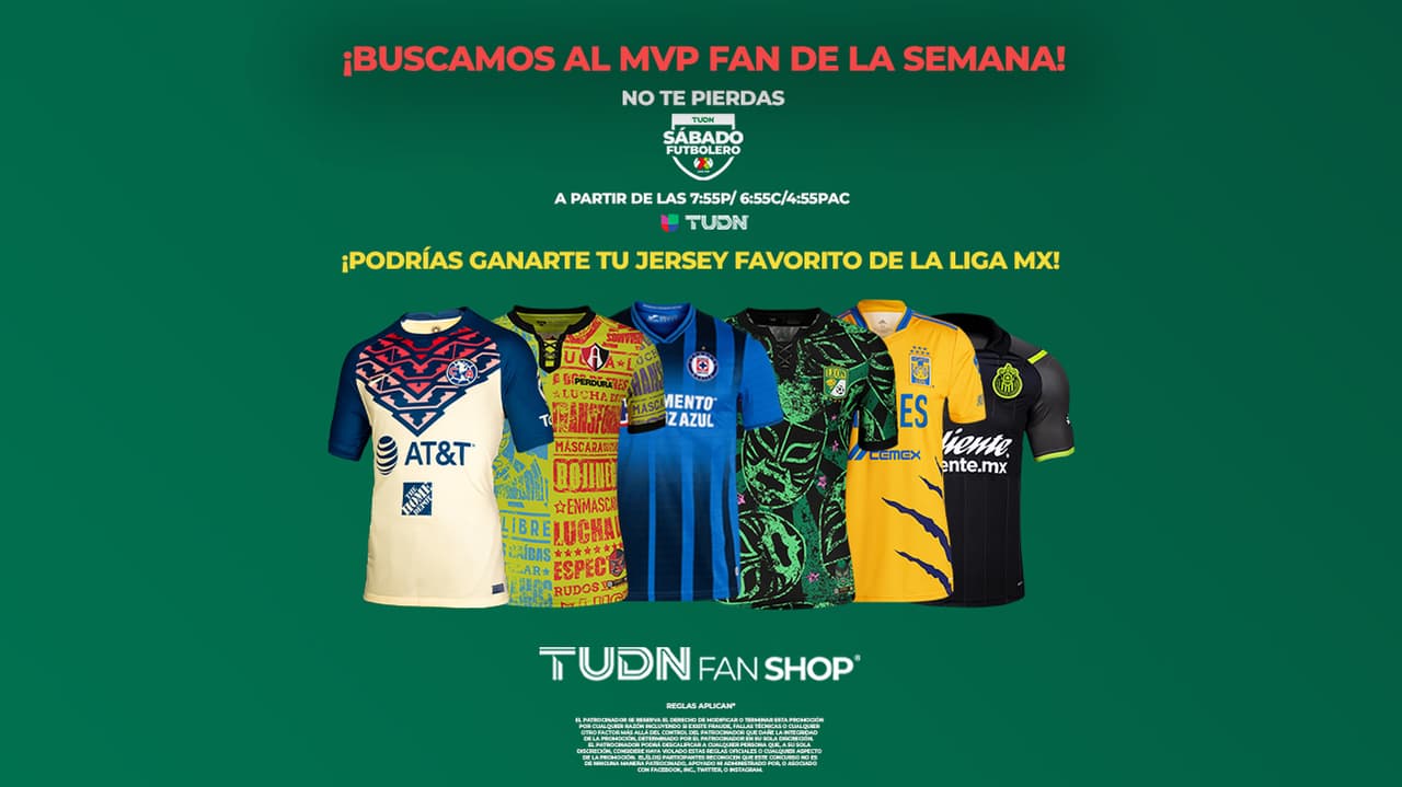 EN MVP Fan de la Semana podrás ganarte un jersey de la Liga MX.