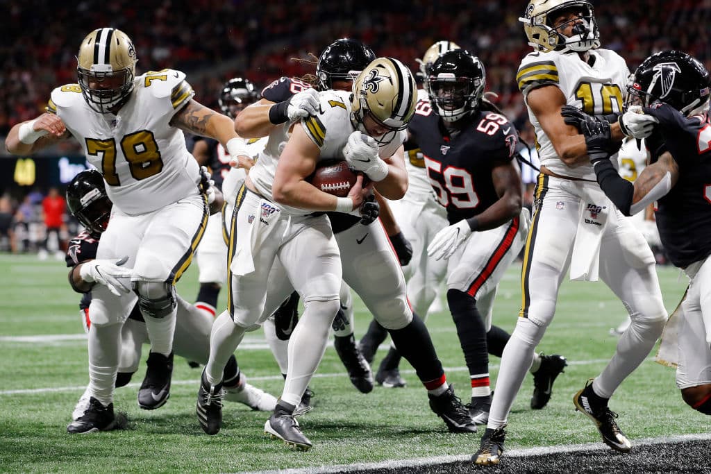 Tras vencer a los Falcons 26-18, en el último partido de la jornada de Acción de Gracias, son el primer equipo en clasificarse a playoffs.