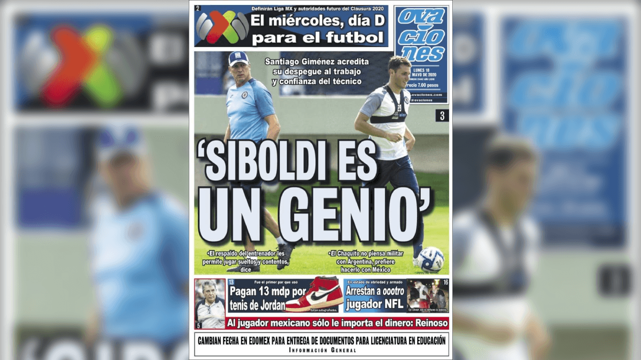 El mundo deportivo extraña la actividaad y las portadas de los diarios más imporotantes en el mundo ven una luz al final del túnel.