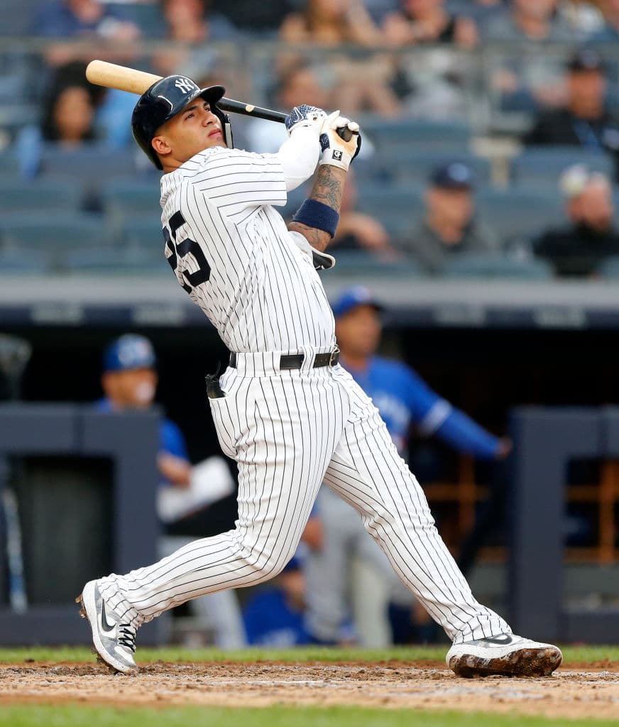 El venezolano Gleyber Torres añadió otro jonrón solitario en la segunda entrada, por el equipo de Nueva York.