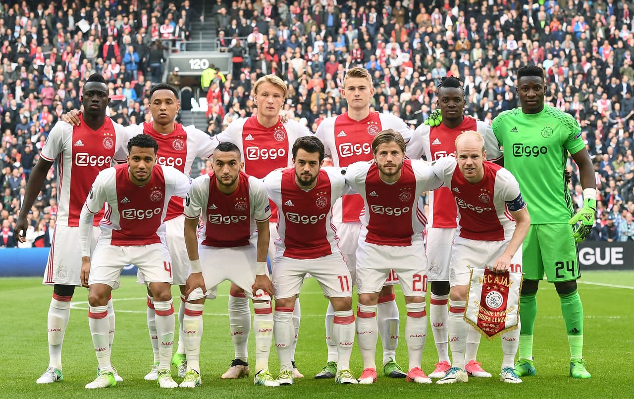 La nómina del Ajax es una de las más jóvenes dentro de las competencias europeas. Su capitán es uno de los mayores del equipo con 24 años.