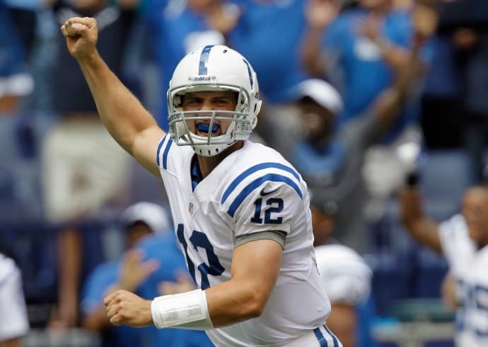 3. ANDREW LUCK -- 2012, Indianapolis Colts- 23 touchdowns