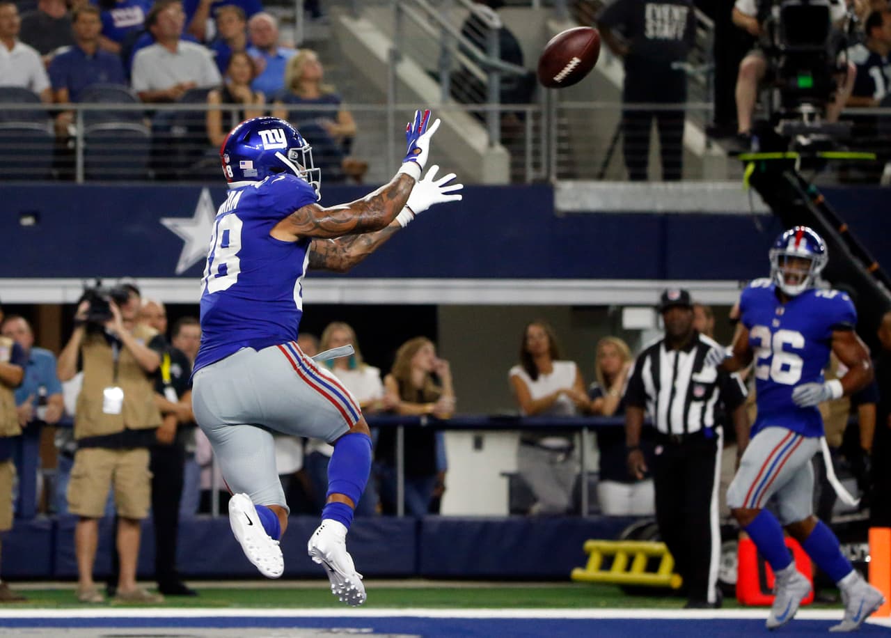 El envío de Manning a Engram fue de 18 yardas y acerco a los neoyorquinos, pero hasta ahí le alcanzó el combustible a los Giants, que ahora tienen marca de 0-2.