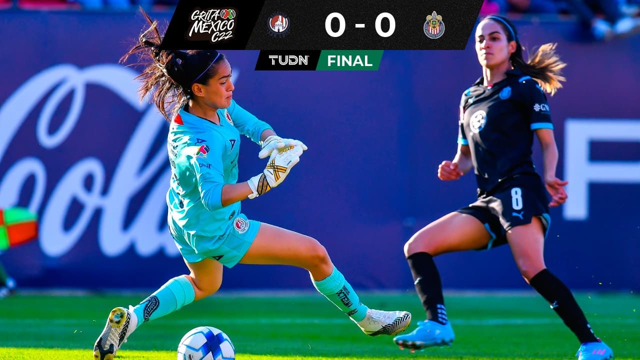 Chivas se va sin gol por primera vez en actual torneo de Liga MX Femenil