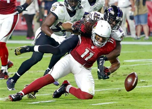 Los Cardinals salieron avantes del duelo plumífero del Lunes por la Noche ante Ravens 26-18. Checa las mejores tomas del partido.