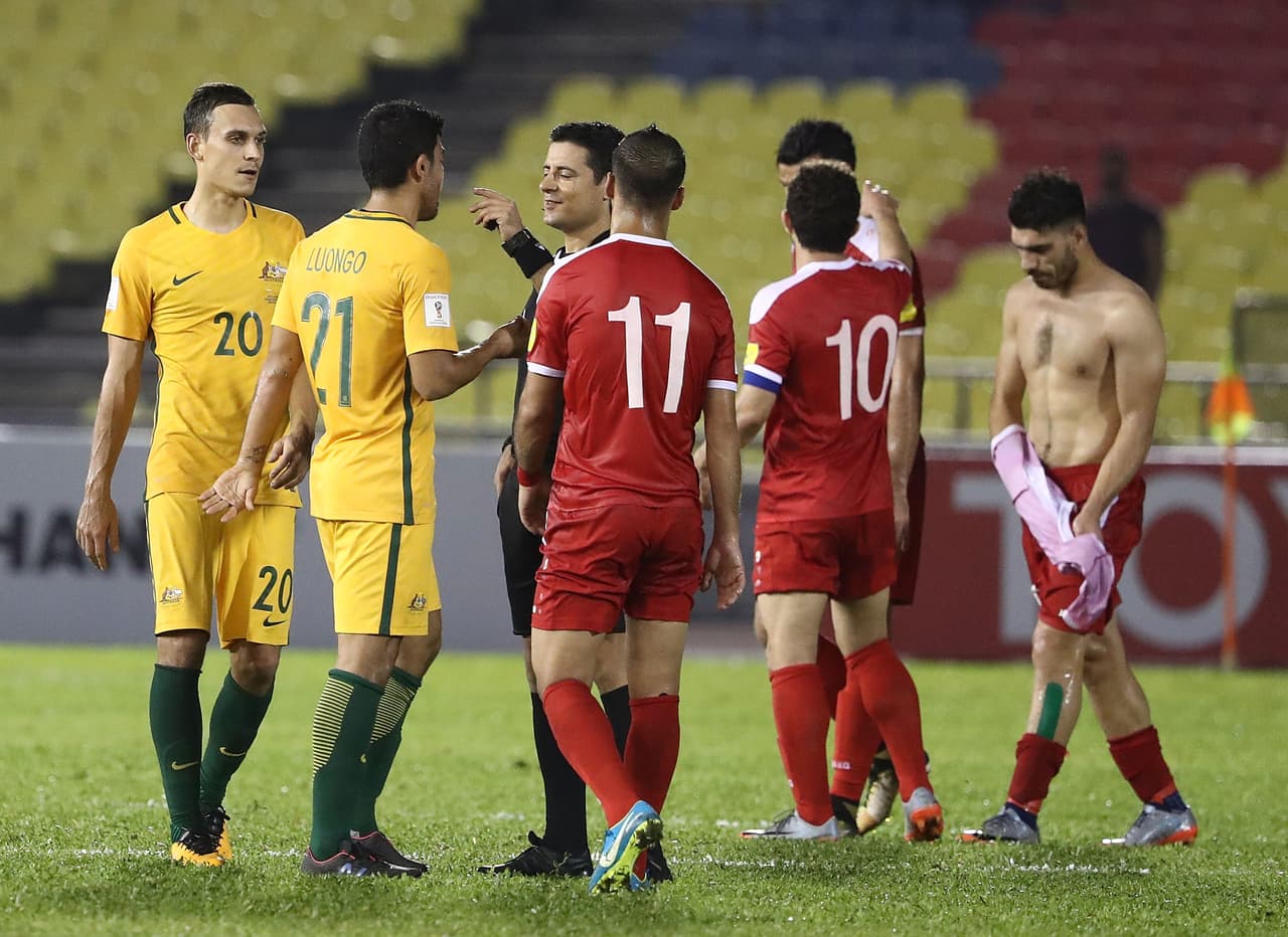 Siria empató como local 1-1 contra Australia en el partido de repechaje de Asia que definirá quién será el rival del que quede en la repesca por Concacaf para la clasificación a Rusia 2018.