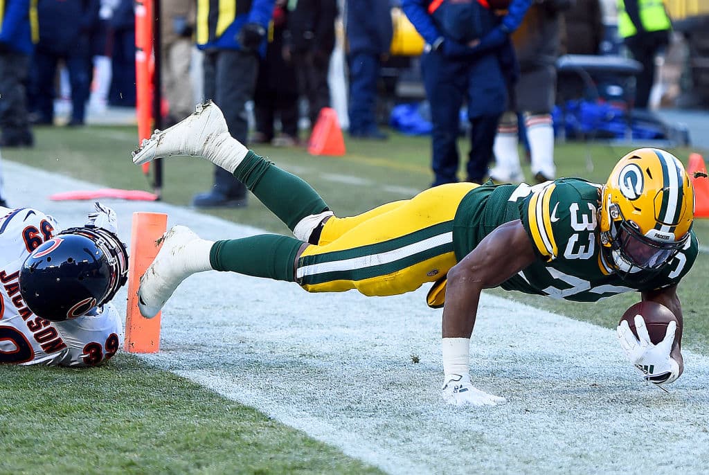 Tardía reacción de los Chicago Bears en la derrota 13-21 ante los Packers en Green Bay.