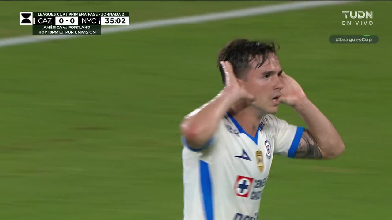 Gol de Cruz Azul, Gol de Agustín Palavecino, Cruz Azul vs. New York City FC, 1-0